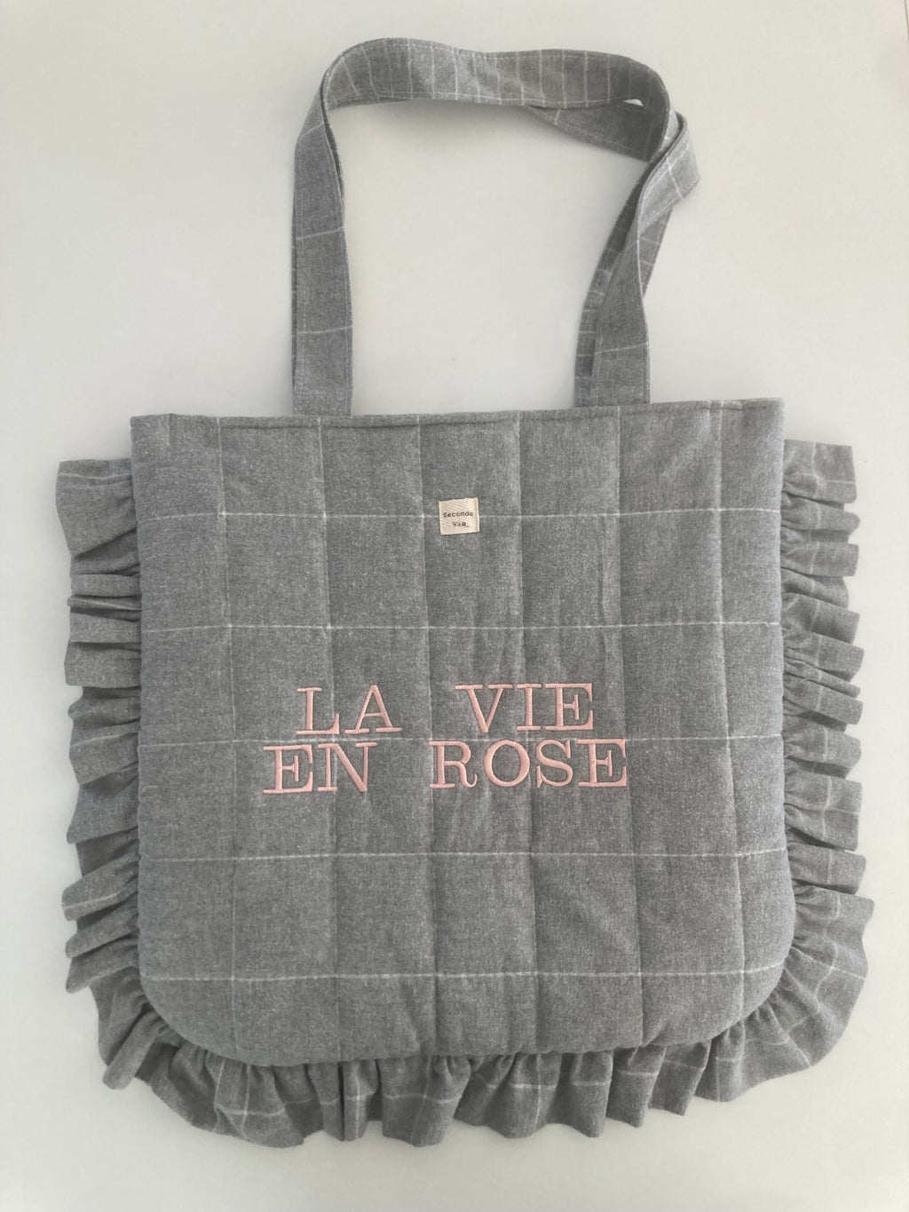 Tote bag volant