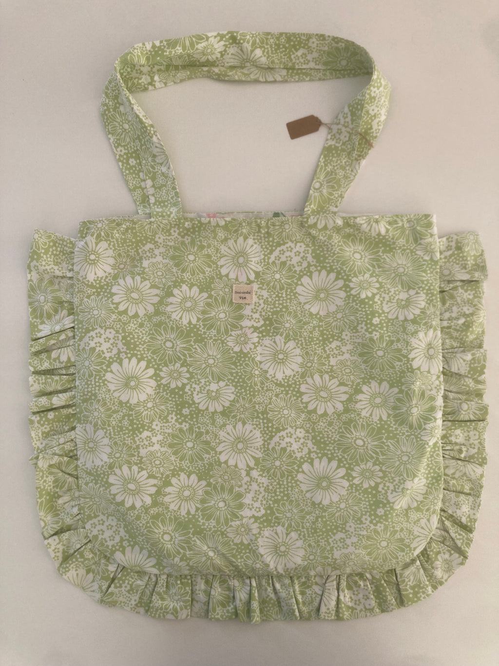 Tote bag volant