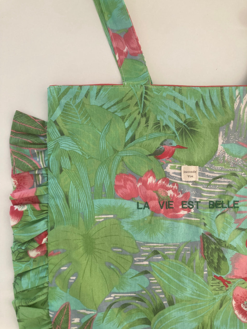 Tote bag volant