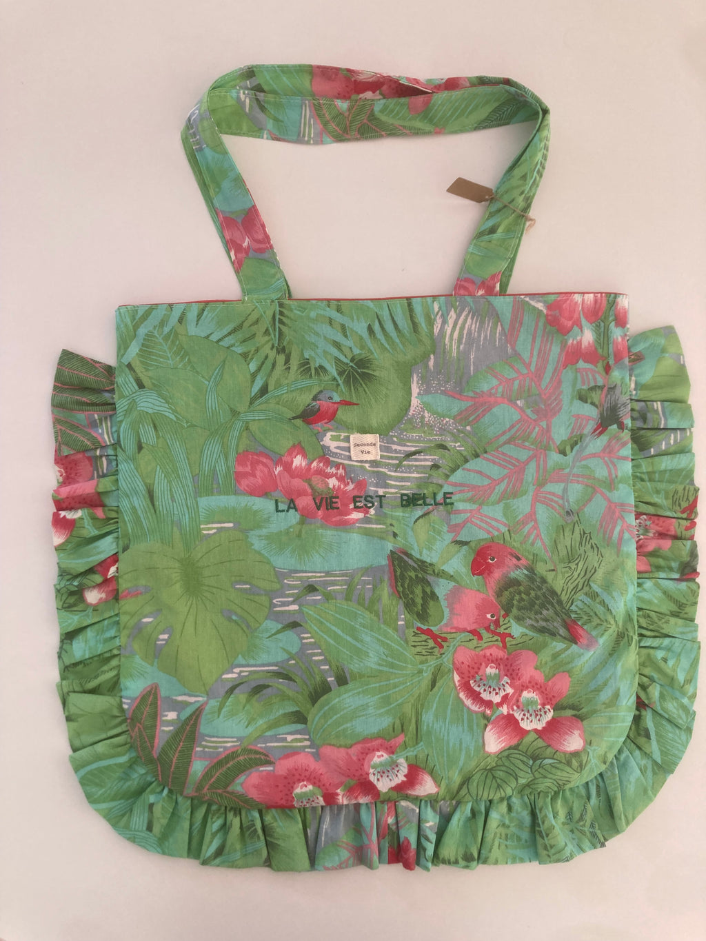Tote bag volant