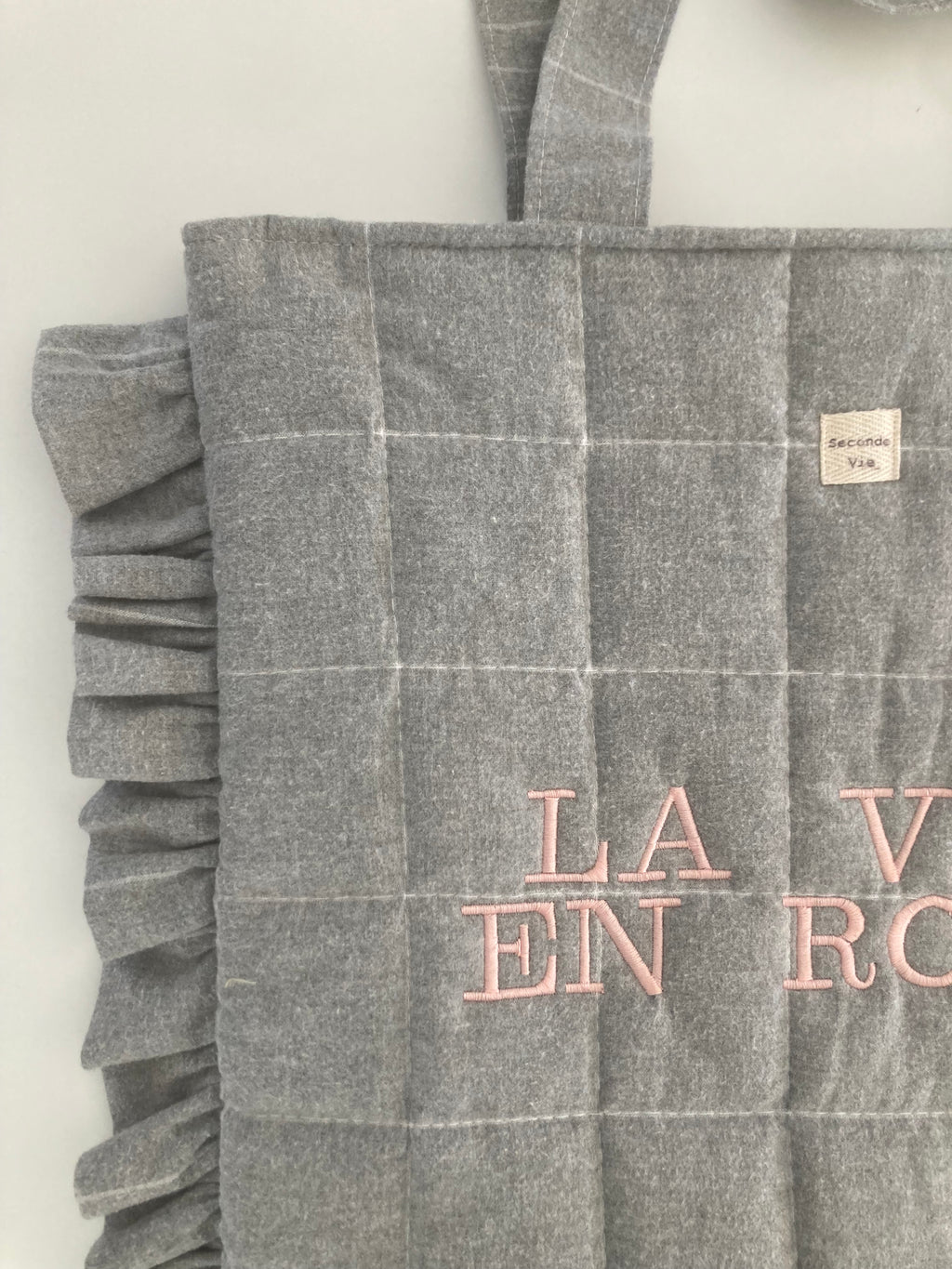 Tote bag volant